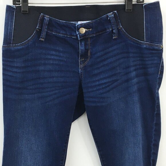 Isabel Maternity Light and Medium Wash Jeans Bundle of 2 Size 6/28 Regular - Picture 3 of 13